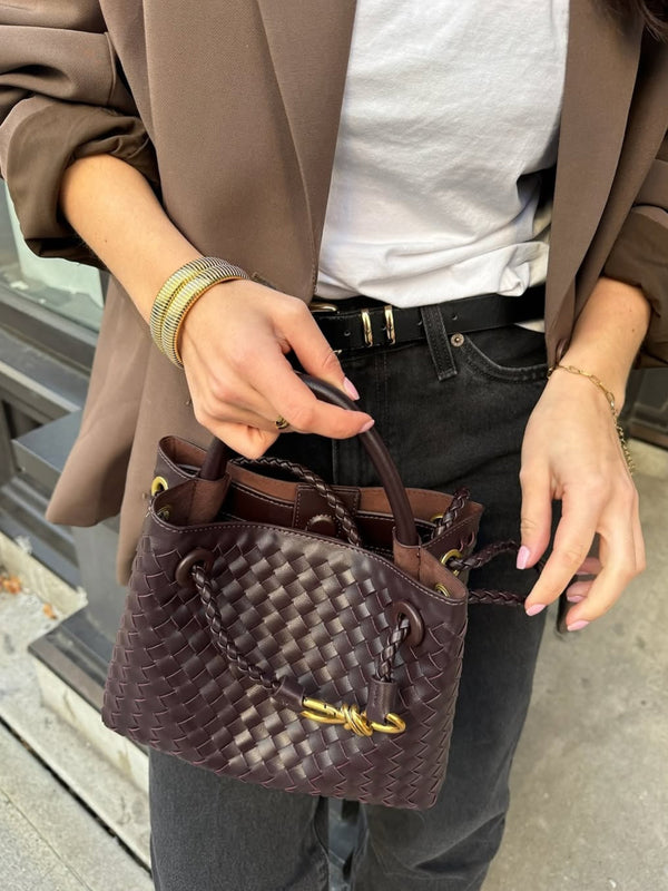 Billie Mini Woven Bag Small