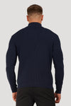 THE RENZO HALF ZIP SWEATER