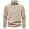 Cooma V2 |Retro Half-zip Stand Collar Sweatshirt