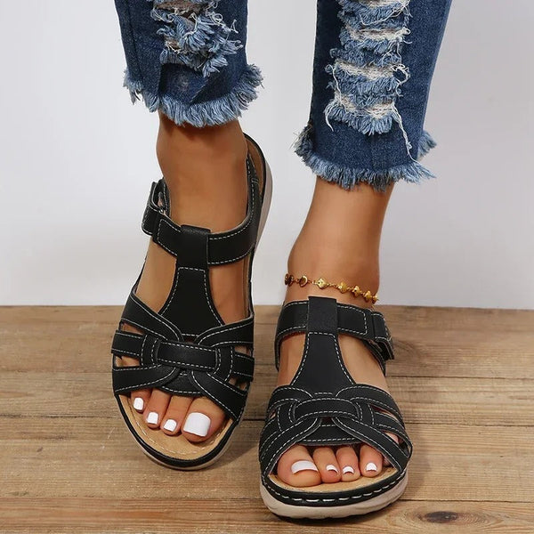 ABIGAIL | Orthopedic women's sandals with straps