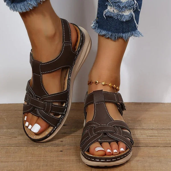 URSULA | Orthopedic leather sandals