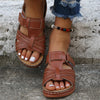 Orthopedic Leather Open-Toe Sandals for Women