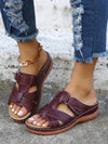 Orthopedic Leather Open-Toe Sandals for Women